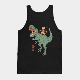 T-Rex Catana Cat Tank Top